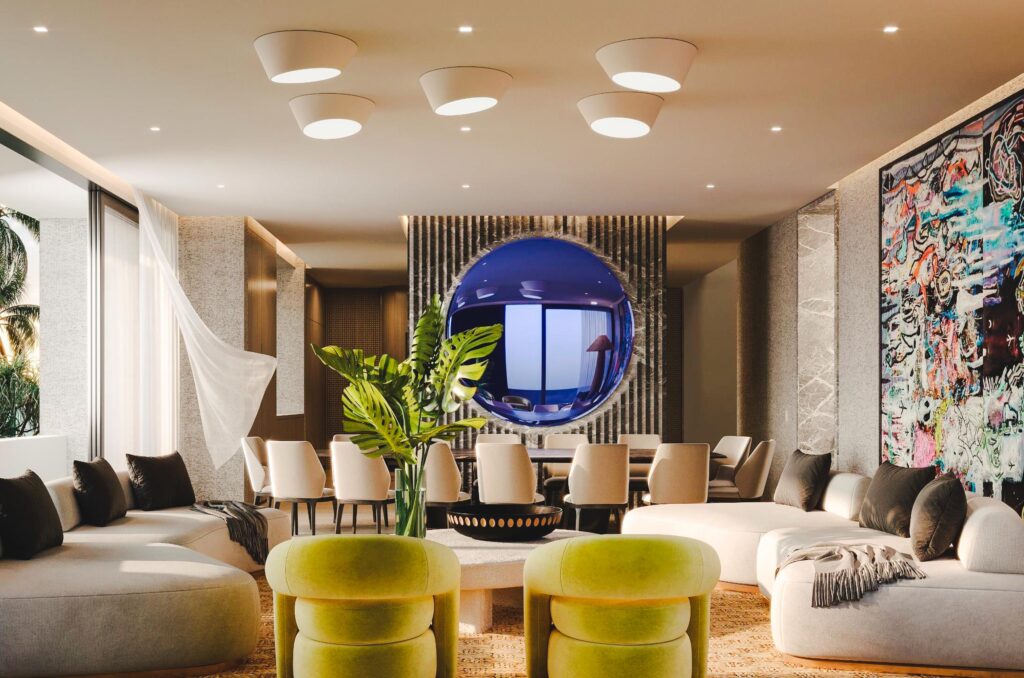 Living room area