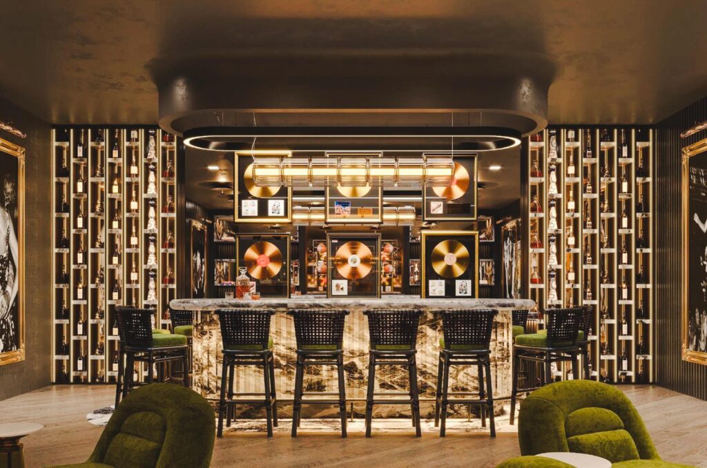 A beautiful bar